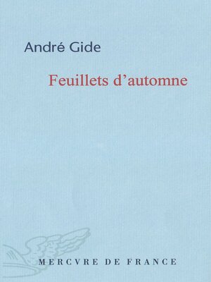 cover image of Feuillets d'automne / Quelques récents écrits